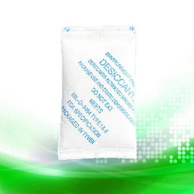 5 grams of montmorillonite desiccant
